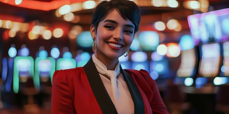 Antarmuka Dream Gaming di 67 2d menampilkan meja live-dealer dan pasar taruhan bola